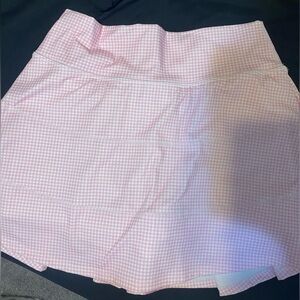 pink plaid skirt ON HOLD DONT BUY